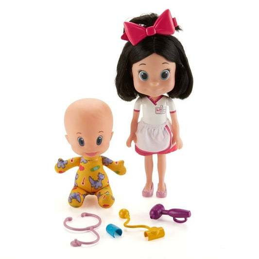 Cleo & Cuquin Doctor Set – Telerín Family Playset by Fisher-Price Mattel