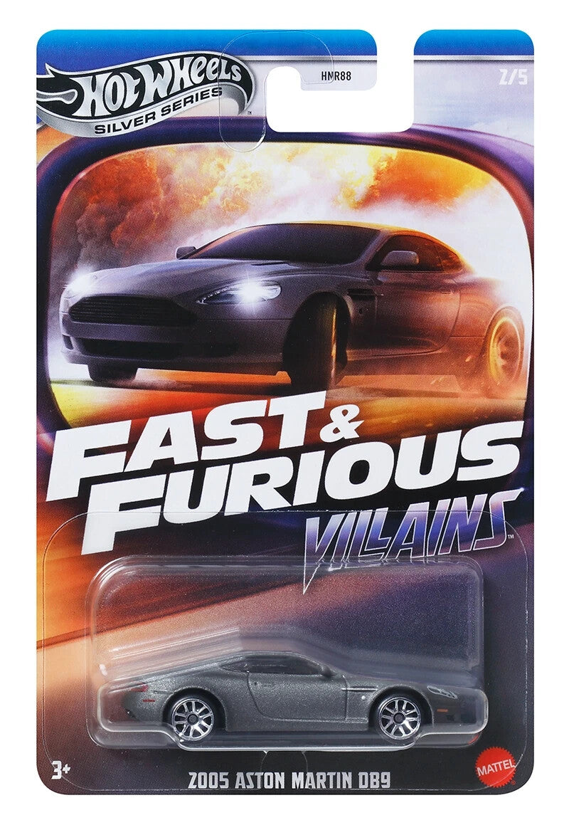 2024 Hot Wheels Fast & Furious Villains Silver Series 1:64 Die-Cast Cars – Choose Your Model or Complete Set 5