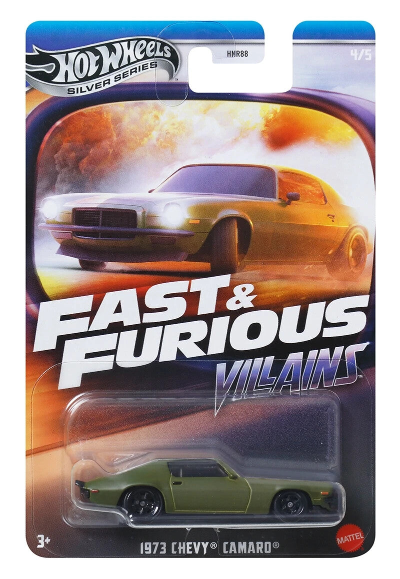 2024 Hot Wheels Fast & Furious Villains Silver Series 1:64 Die-Cast Cars – Choose Your Model or Complete Set 5