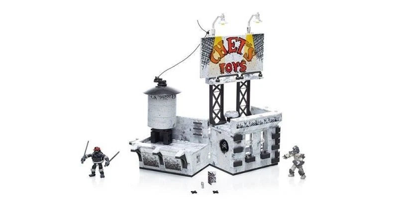 Mega Construx TMNT Rooftop Combat Building Set 399pcs – DPD80 Collectors Set NIB