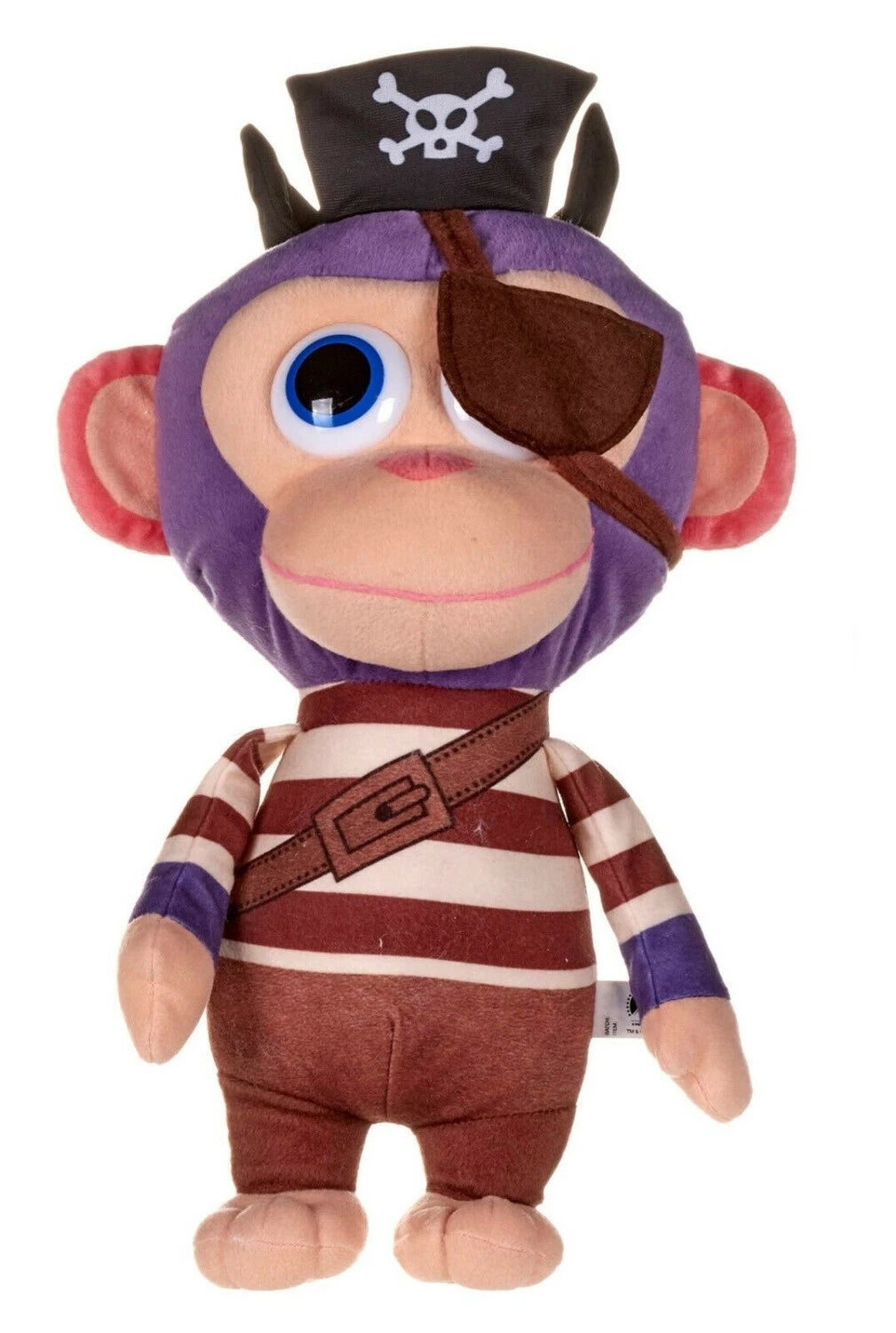 Wonder Park Chimpanzombie Pirate Plush 30cm – Soft Toy Collectible by Play by Play