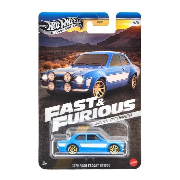 Hot Wheels Silver Series Fast & Furious – Brian O’Conner – 1970 Ford Escort RS1600 (1:64)
