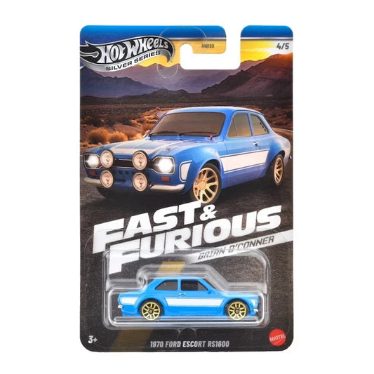 Hot Wheels Silver Series Fast & Furious – Brian O’Conner – 1970 Ford Escort RS1600 (1:64)