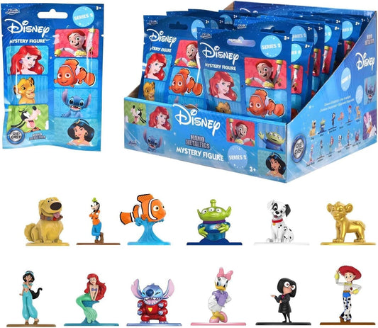 Jada Disney Nano Metalfigs Series 2 Mystery Figure – Die-Cast Collectible Full Set 12