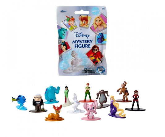 Jada Nano Metalfigs Disney Series 3 Set of 12 Mini Figures 1.65" Collectible