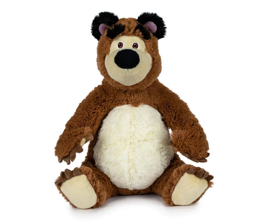 Giochi Preziosi Masha and the Bear Soft Plush 20 cm – Bear – Soft, Cuddly Gift for Kids