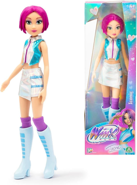 Winx Club Iconic Tecna Doll 27cm – WNX77000 – Giochi Preziosi Fashion Doll