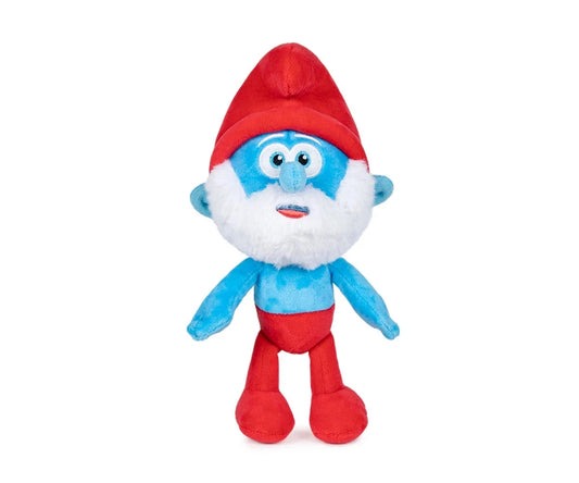 Giochi Preziosi Smurfs Soft Plush Toy 20 cm – Papa Smurf Collectible – 2025 Edition