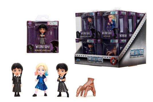 Jada Toys Wednesday Mini Figure 6.35cm – Collectible Figure | Assorted Characters