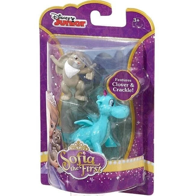 Disney Junior Sofia the First Animal Friends 2-Pack – Clover & Crackle Toys Playset