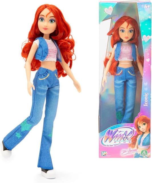 Winx Club Iconic Bloom Doll 27cm – WNX77000 – Giochi Preziosi Fashion Doll