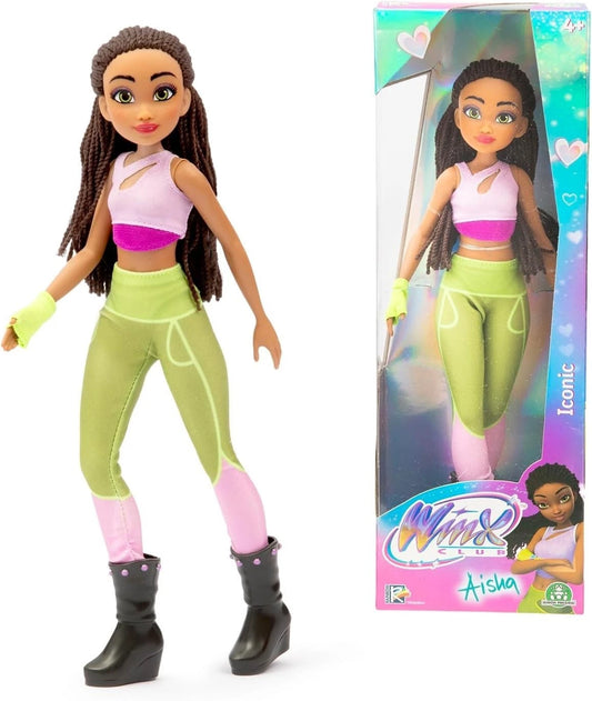 Winx Club Iconic Aisha Doll 27cm – WNX77000 – Giochi Preziosi Fashion Doll