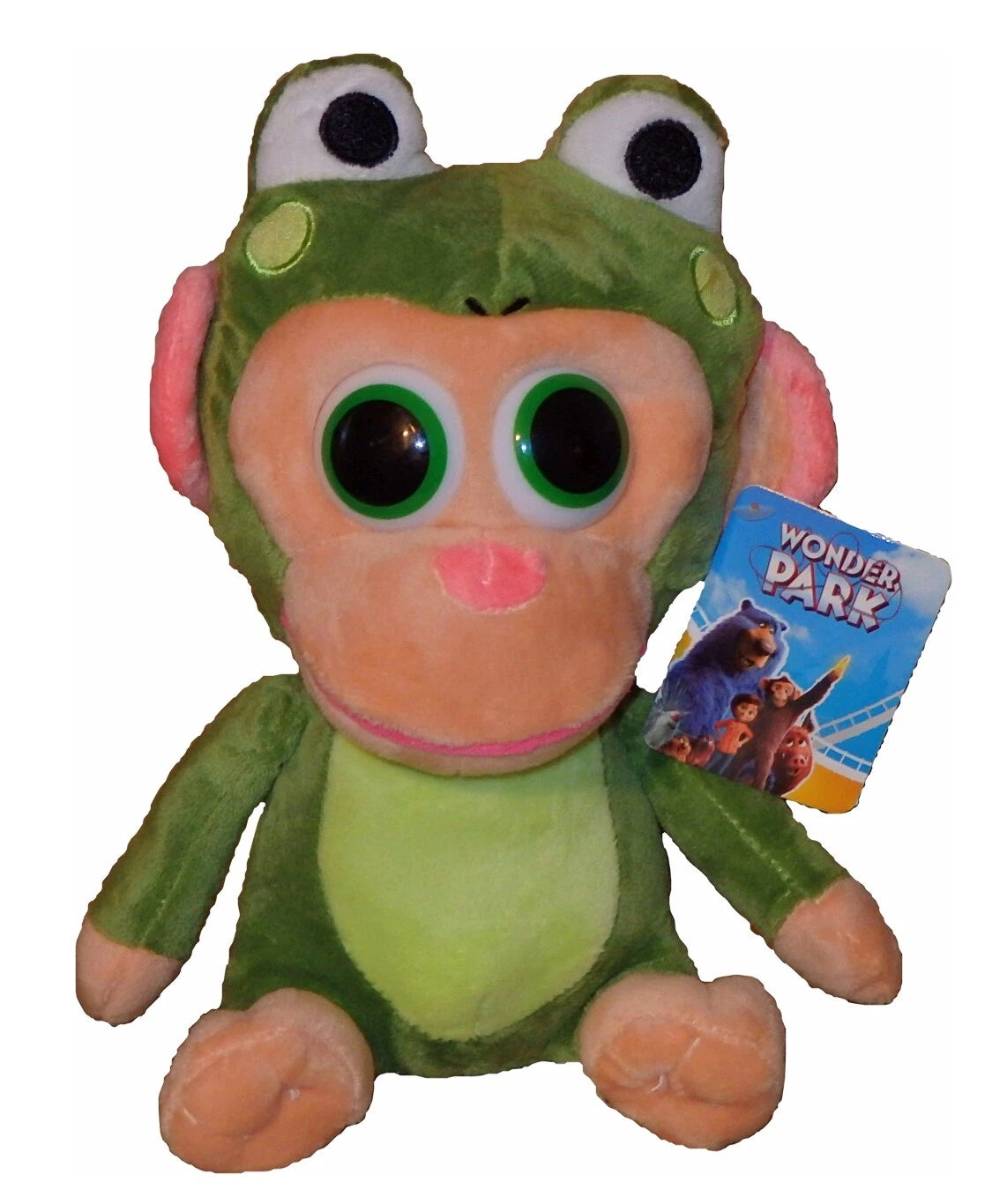 Wonder Park Chimpanzombie Frog Plush 30cm – Soft Toy Collectible by Play by Play