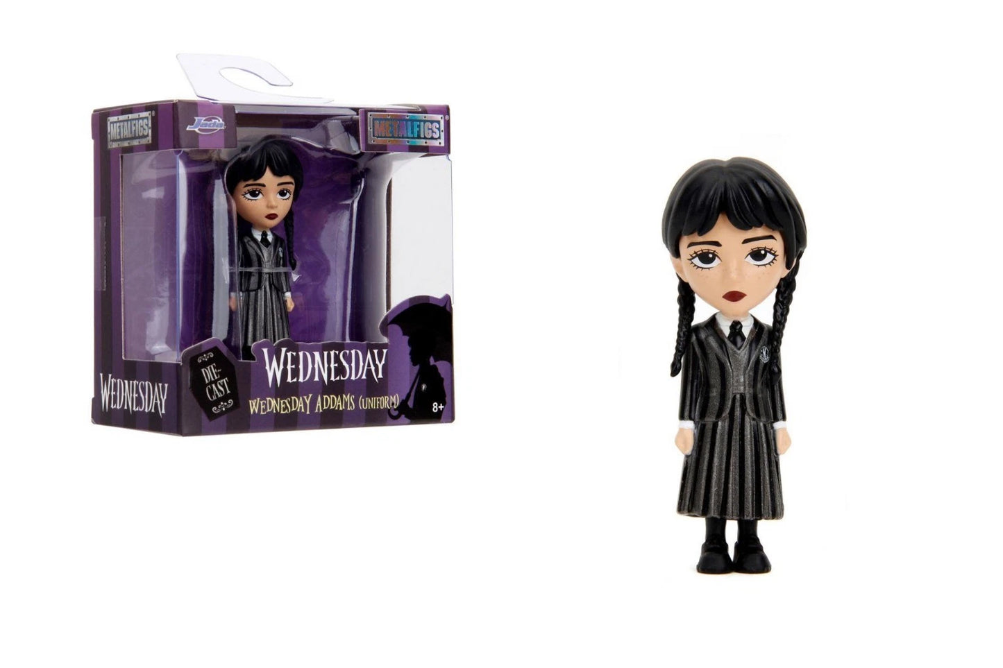 Jada Toys Wednesday Mini Figure 6.35cm – Collectible Figure | Assorted Characters