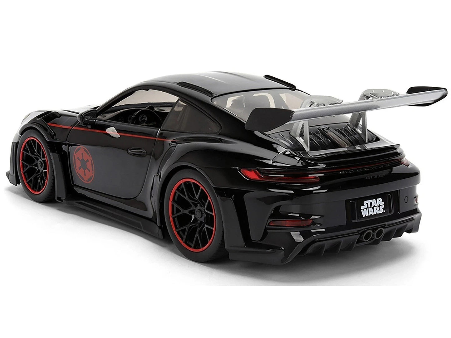 Jada Toys Star Wars Darth Vader & Porsche 911 GT3 RS (992) 1:24 – Die-Cast Collectible Car with Figure