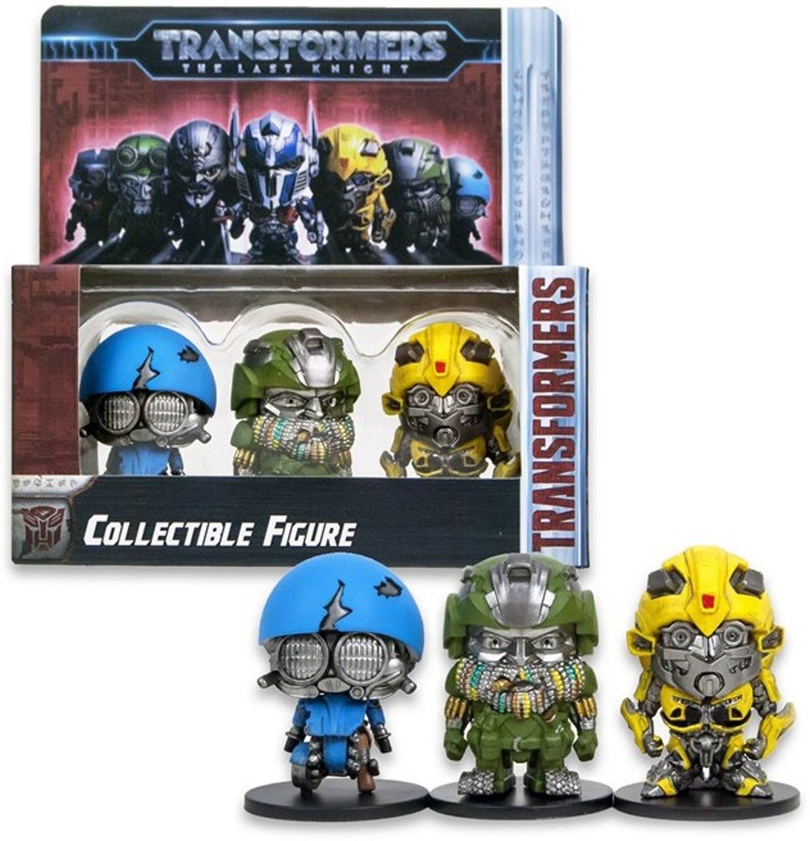 Hasbro Movies: Transformers The Last Knight  - Bumblebee Sqweeks Hound 3 Set Collectible Figures