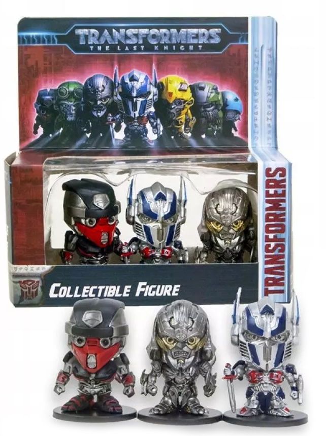 Hasbro Movies: Transformers The Last Knight - Optimus Megatron Hot Rod 3 Set Collectible Figures