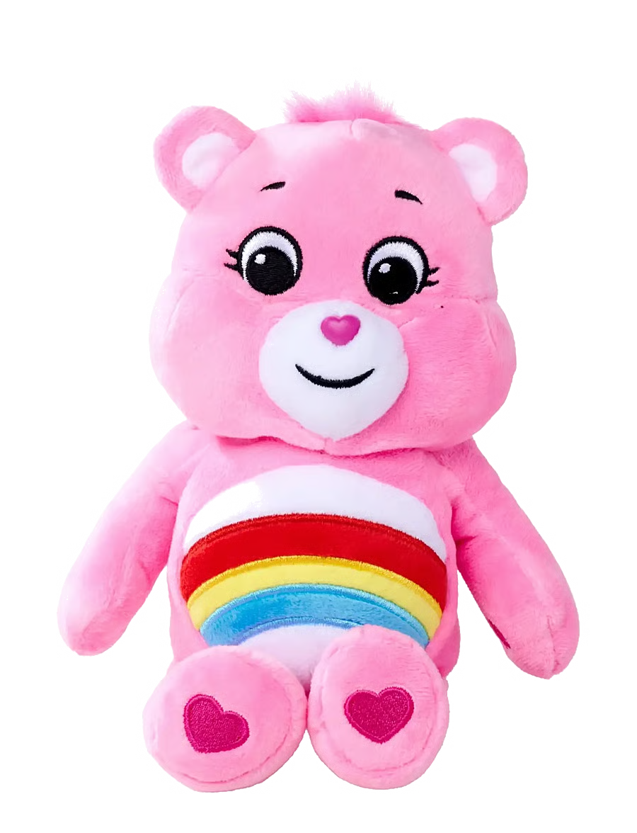 Simba Toys Care Bears Cheer Bear Plush Toy 23cm – Official Licensed Soft Plush